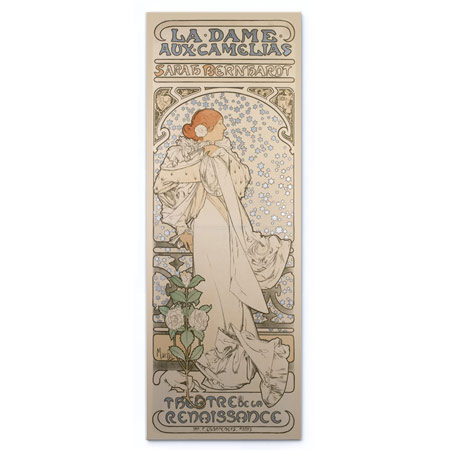 Dáma s kaméliemi / La Dame aux Camelias (1896) - Alfons Mucha