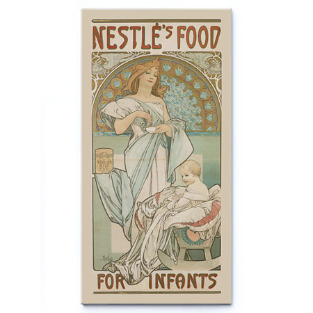 Nestlé´s Food for Infants (1903) - Alfons Mucha