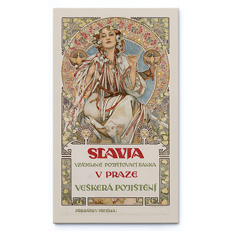 Slavia (1907) - Alfons Mucha