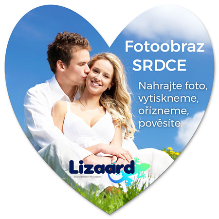 Fotoobraz ve tvaru SRDCE