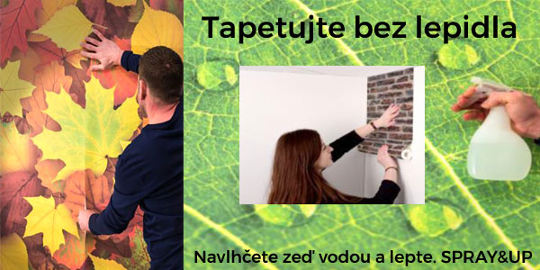 Nalepte si tapety bez lepidla